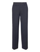 Slfrita Mw Wide Pant Dark Sap Mel Noos Black Selected