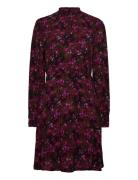 Slfclover Ls Short Dress B Red Selected