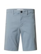 Slhslim-Miles Flex Shorts Noos Blue Selected