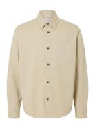 Slhace Thais Overshirt Cream Selected