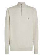 Essential Fleece 1/4 Zip Cream Tommy Hilfiger