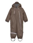 Pu Snow Suit 2 Zip Recycled Brown Mikk-line