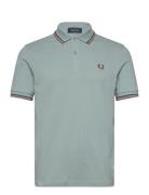 Twin Tipped Fp Shirt Green Fred Perry