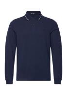Ls Twin Tipped Fp Shirt Navy Fred Perry