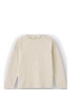 Kenna Ls Blouse Cream Fliink