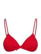 Pulp Swim Bikini Wirefree Triangle T-Shirt Bra Red Chantelle Beach