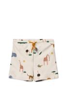 Otto Printed Swim Pants Beige Liewood