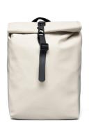 Rolltop Rucksack Mini W3 Beige Rains
