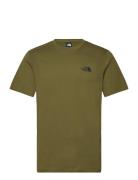 M S/S Simple Dome Tee Khaki The North Face