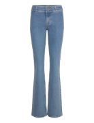 90S Stacked Bootcut Jeans Blue Filippa K