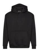 Relaxed Heavy Hoodie Black Weekday