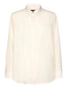 Crepe Shirt Cream Lauren Women