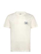 Regular Small Logo Tee White Lee Jeans