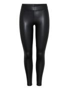 Pcnew Shiny Leggings Jrs Noos Black Pieces