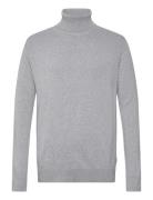 100% Recycle Knit Roll Neck Grey Lindbergh