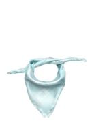 Logo-Print Silk Square Scarf Blue Lauren Ralph Lauren