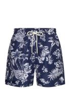 5.75-Inch Traveler Polo Bear Swim Trunk Navy Polo Ralph Lauren