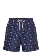 5.75-Inch Traveler Classic Swim Trunk Navy Polo Ralph Lauren