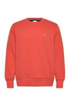Reg Shield Cneck Sweat Orange GANT