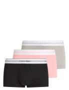 Low Rise Trunk 3Pk Patterned Calvin Klein
