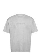A - Rel Fashion Logo Tee Grey Calvin Klein