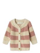 Nbfemlen Knit Card Stripe Lil White Lil'Atelier