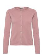 Rwlaica Cashmere Ls O-Neck Raglan C Pink Rosemunde