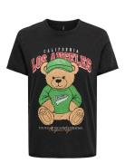 Onllucy Life Reg S/S Top Box Jrs Black ONLY