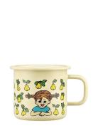 Pippi Enamel Mug Fruits 3,7D Yellow Muurla