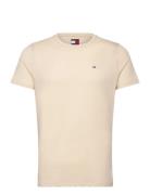 Tjm Xslim Jersey Tee Yellow Tommy Jeans