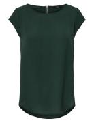 Onlvic S/S Solid Top Noos Wvn Green ONLY