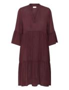 Kamarianah Amber Dress Burgundy Kaffe