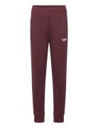 Hmljr Regular Adj Waist Pants Burgundy Hummel