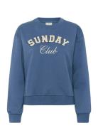 Kaelenora Sweatshirt Blue Kaffe