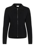 Kavisja Polo Cardigan Black Kaffe