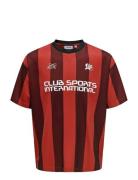 Onsdeclan Loose Ss Tee Red ONLY & SONS