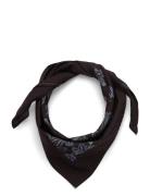 Bandana With Paisley Print Brown Lindbergh