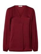 Rindaiw Blouse Burgundy InWear
