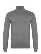 Ecovero L/S Roll Neck Knit Grey Lindbergh