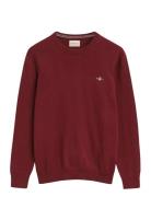 Classic Cotton C-Neck Red GANT