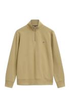 Reg Shield Half Zip Sweat Yellow GANT