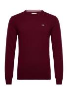 Superfine Lambswool C-Neck Red GANT