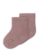Nbfwakta Wo/Vi 2P Sock Pink Name It