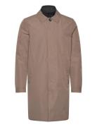 Mac Coat With Detachable Collar Beige Lindbergh