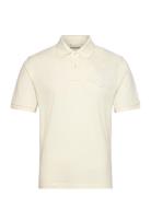 Reg Tonal Shield Ss Polo Cream GANT
