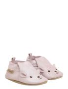 Slippers Suede Animal Pink En Fant