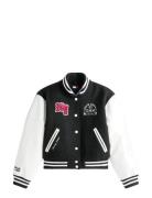 Tjw Wool Varsity Jacket Black Tommy Jeans