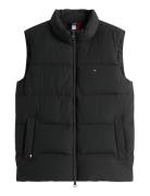 Down Vest Black Tommy Hilfiger