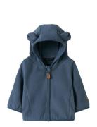 Nbnmeeko Fleece Jacket Melange Blue Name It