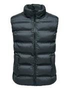 Onsunion Seamless Life Puffer Vest Otw Black ONLY & SONS